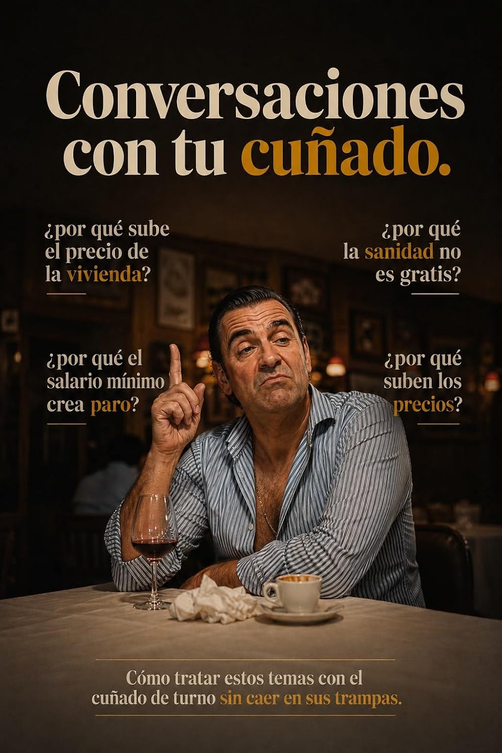 Portada del libro Conversaciones con tu cuñado de Alonso Orellana